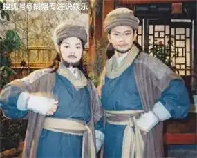 天龙八部罕见片场照黄日华剔牙,刘锦玲吐舌头,他被恶搞
