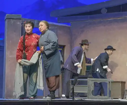 现代京剧红灯记剧照
