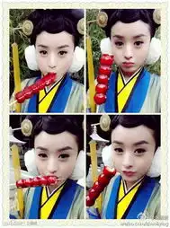 赵丽颖杨蓉似双胞胎陆贞传奇赵丽颖陈晓乔任梁杨蓉唐艺昕搞怪照
