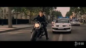 碟中谍6曝全新电影片段阿汤哥街头狂飙被撞了