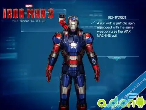 求钢铁侠3里42套钢铁衣的正面全身包脚图片