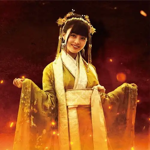 日本三国电影桥本环奈新照诸葛亮娇妻可可爱爱
