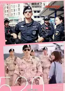 太阳的后裔大热全民模仿剧照海报
