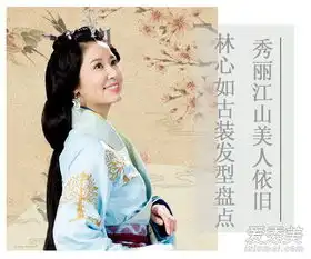 林心如秀丽江山剧照每一款古装发型都超美