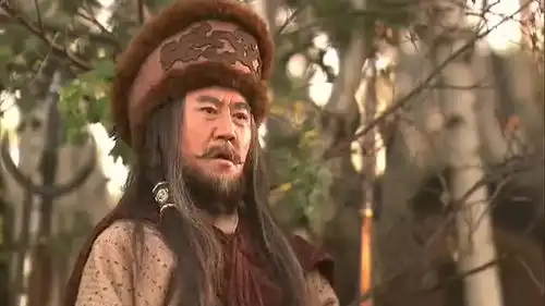 射雕英雄传铁木真与敌军打仗,郭靖劫持敌军首领的儿子
