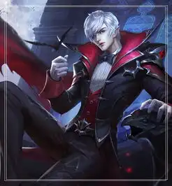 王者荣耀高清美图嬴政的白发造型,有种贵气的感觉