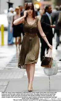 穿prada的恶魔里安妮海瑟薇第二次去恶魔家带的帽子