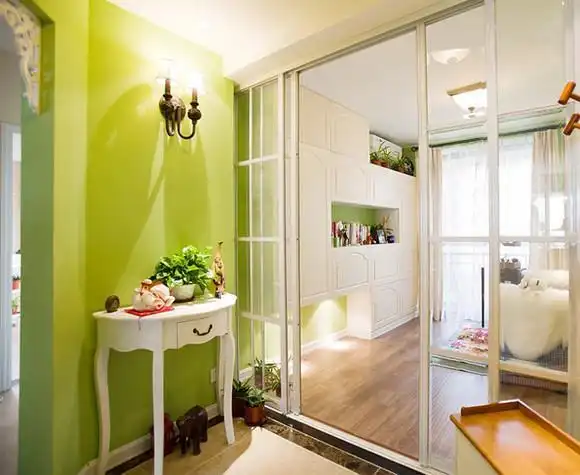 110平美式混搭苹果绿阳光新家