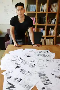 他是国美在校生,凭一己之力画出了30亿票房战狼2的电影手稿众多作品首次曝光
