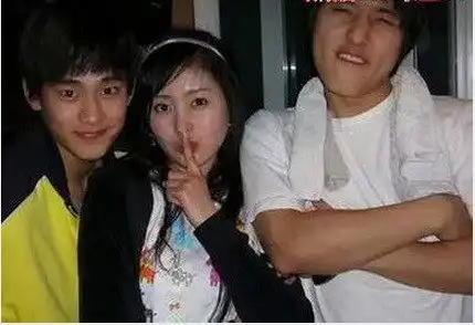 张天爱旧照曝光,和现在简直胖若两人,跟金秀贤站一起像两个素人