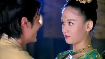 速求此图湖南台笑傲江湖播完后出现的第六集东方不败女装被令狐冲所救回眸一笑
