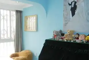 地中海装修效果图55平方的地中海蜗居生活