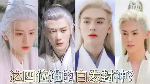 成毅龚俊王鹤棣檀健次四位男神,谁的白发造型是你心中的no.1
