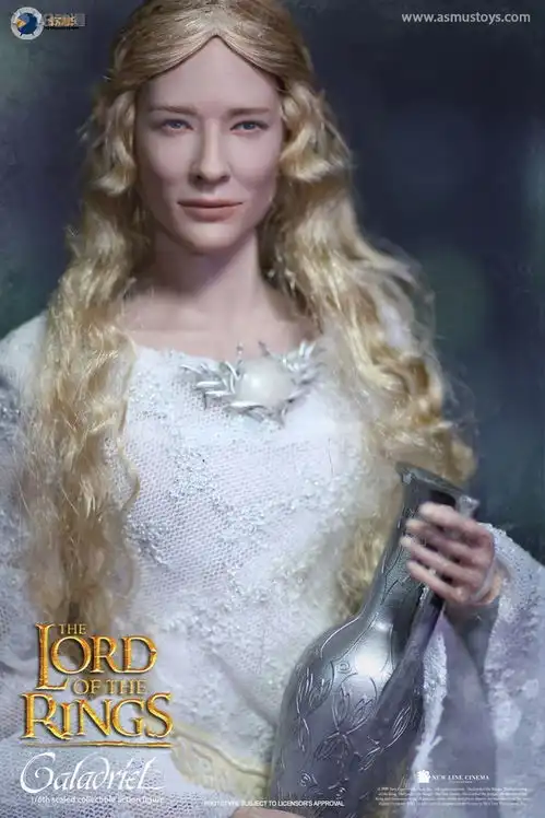 asmustoys可动人偶thelordoftherings魔戒指环王精灵女王凯兰崔尔
