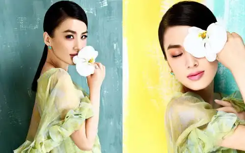 凤栖阁明星网红黄圣衣时尚写真