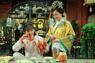 高清新还珠小燕子令妃打架争吃鸡场面搞笑
