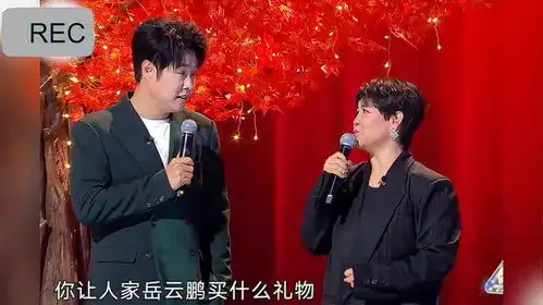 小沈阳夫妇结婚二十年,拿着巨型二维码现场筹礼物岳岳赶紧扫