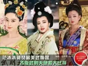 范冰冰被赞最美盘点各版本武则天