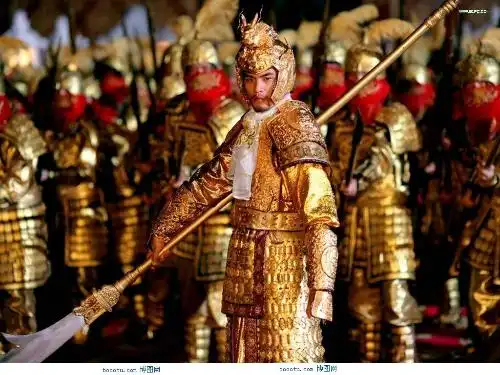 满城尽带黄金甲图片

