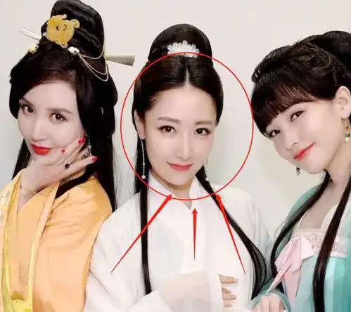 神话三美合体录王牌,金莎再扮吕素,我却被白冰的造型圈粉了
