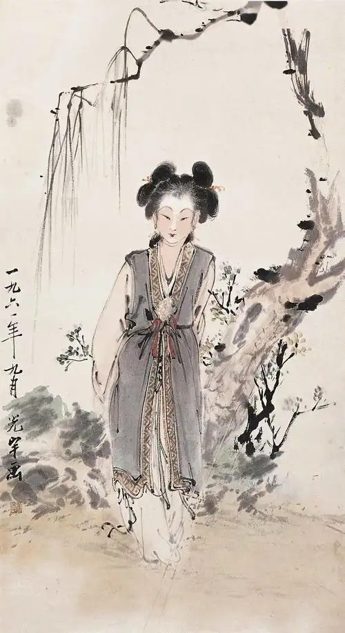 他画的窈窕淑女,赏心悦目