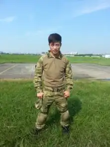 战狼2火了吴京替身户国防颜值不输本尊
