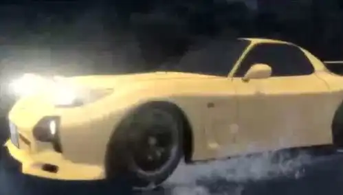 头文字d,这场雨,使得比赛变成了拉锯战