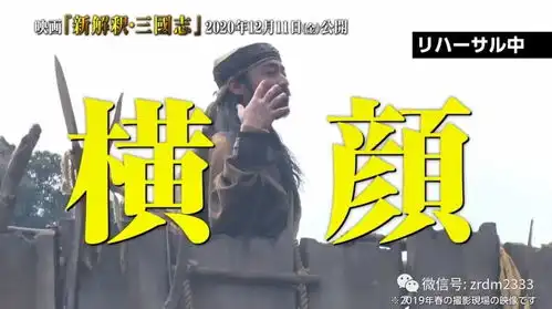 新解释三国志花絮第二弹山田孝之饰黄巾军
