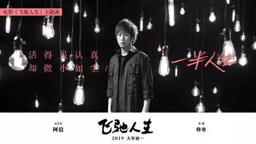 飞驰人生主题曲一半人生,韩寒阿信用热爱点燃人生
