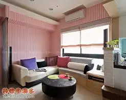 温馨小户型客厅实景图沙发
