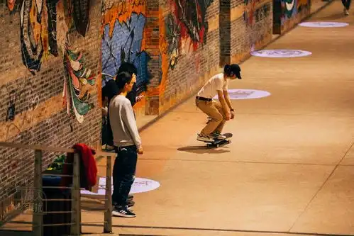 隐藏于大学城的涂鸦墙