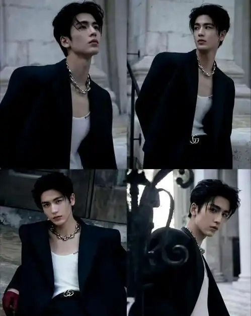 泰星mai伦敦看秀与张凌赫同框大赞对方又高又帅