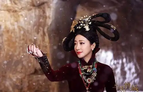 陈紫函新剧造型夸张似半妖倾城,但这张脸美工也救不了