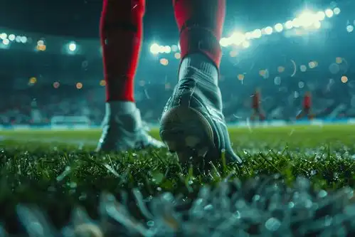 运动草坪球类足球图片摄影图创意海报设计