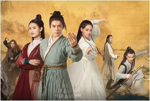 倚天神雕一再被翻拍,唯独此剧只拍一次,女主气质很独特