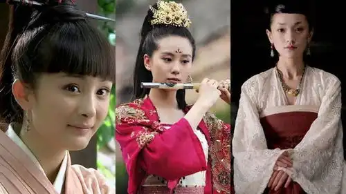 9位流量女星都演过古装剧公主杨幂当年好少女,杨紫好萌,刘诗诗根本公主专用户
