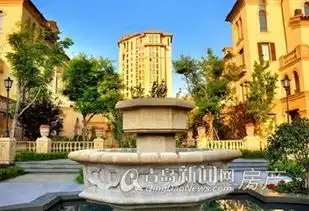 绿城理想之城小区内设计多个水系和水景