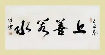 瑞丰财来上善若水任方圆,指点江山还看今朝
