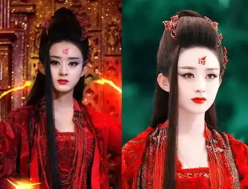 还记得她们的烟熏妆吗杨紫叛逆,高圆圆艳丽
