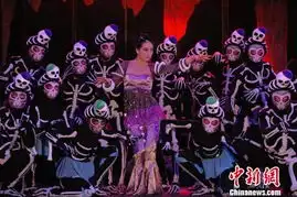 神话舞台剧西游记白骨精跳踢踏舞开场
