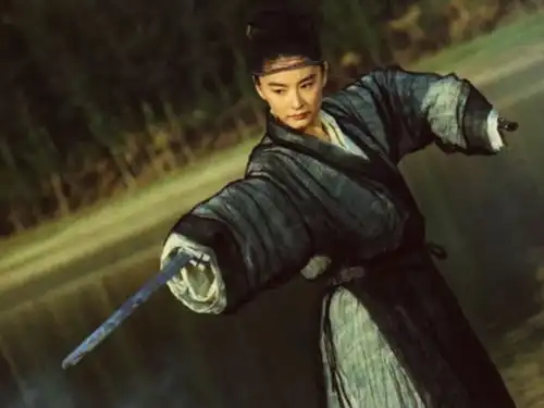 东邪西毒,林青霞男装造型可谓是英气逼人