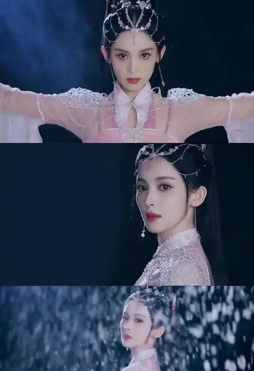 许凯雪鹰领主剧照,古力娜扎造型神似鞠婧祎,网友太塑料了
