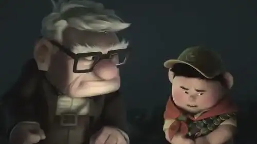 飞屋环游记搭帐篷太难了,我还是和你唠嗑吧,老爷爷想不通了