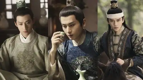 古装剧长安诺10位古装男神,上演夺嫡权谋斗争竟藏了七个琉璃男演员