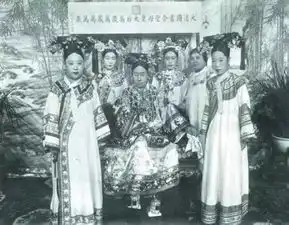 揭秘那些你没看过的罕见慈禧太后彩色照