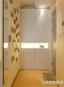 美式别墅玄关摆件装修