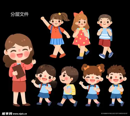 卡通娃娃设计图