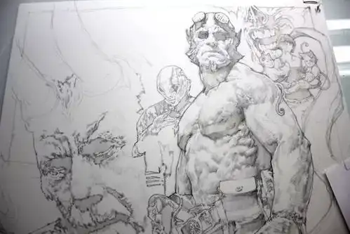 看完这些帅气的手稿后,我有种扔掉手绘板的冲动......