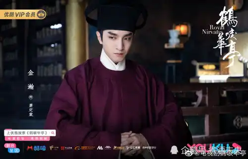 鹤唳华亭官宣剧照,罗晋李一桐般配,金瀚郑业成古装太帅
