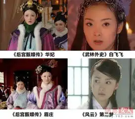 还珠格格婉君白娘子100个不可被复制经典造型组图